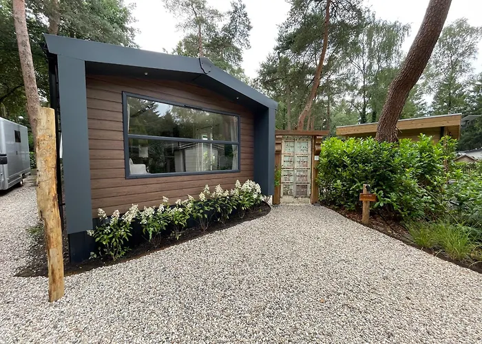 Wild Flower Wellness Met Prive Sauna En Hottub In Prachtige Tuin Met Overkapping Hoenderloo