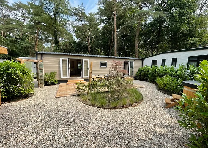 Wild Flower Wellness Met Prive Sauna En Hottub In Prachtige Tuin Met Overkapping Alpstuga